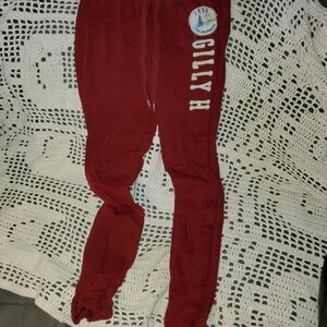 Gilly Hicks Red Joggers